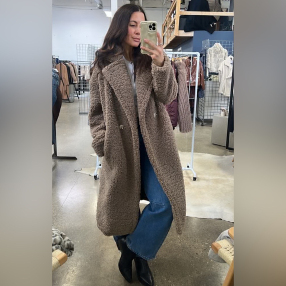 Elicia long Teddy Jacket for Women